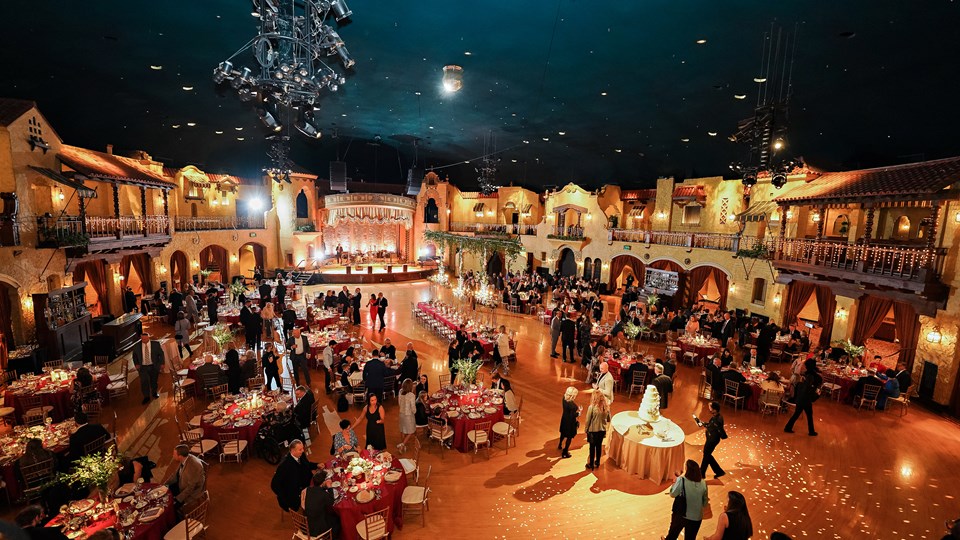 Sasso-Chinni Wedding Reception at the Indiana Roof Ballroom (Indianapolis)